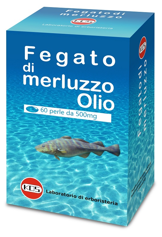 FEGATO MERLUZZO 60 PERLE 500 MG - Farmadillo