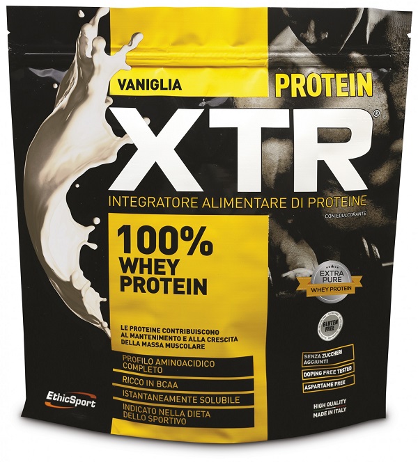 ETHICSPORT PROTEIN XTR VANIGLIA POLVERE 500 G - Farmadillo