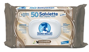 SANO E BELLO SALVIETTE DETERGENTI CASHMERE MOMENT 50 PEZZI - Farmadillo