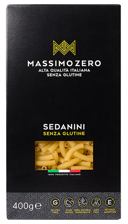 MASSIMO ZERO SEDANINI RIGATI 400 G - Farmadillo
