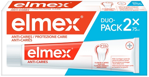 ELMEX PROTEZIONE CARIE 2 X 75 ML - Farmadillo