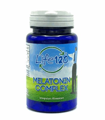 LIFE 120 MELATONINA COMPLEX 180 COMPRESSE - Farmadillo