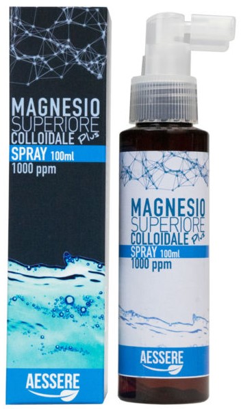 MAGNESIO SUPERIORE COLLOIDALE PLUS SPRAY 1000 PPM 100 ML - Farmadillo