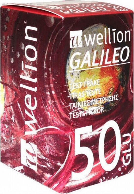 WELLION GALILEO STRIPS 50 GLICEMIA - Farmadillo