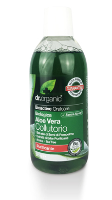 DR ORGANIC ALOE MOUTHWASH COLLUTORIO 500 ML - Farmadillo