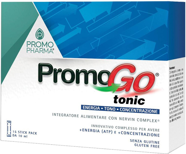 PROMOGO TONIC 15 STICK DA 10 ML - Farmadillo