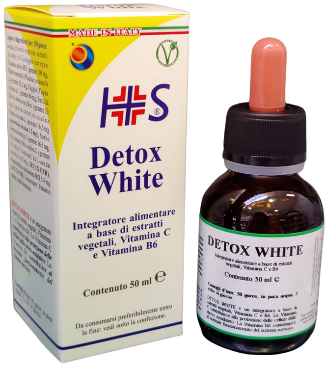 DETOX WHITE GOCCE 50 ML - Farmadillo