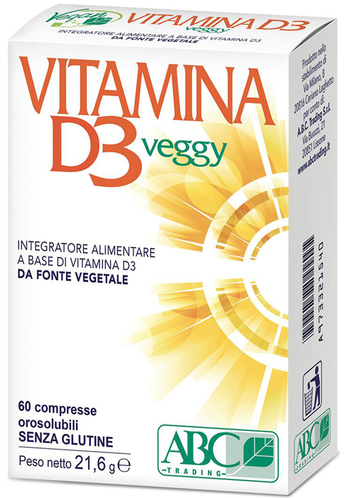 VITAMINA D3 VEGGY 60 COMPRESSE OROSOLUBILI - Farmadillo