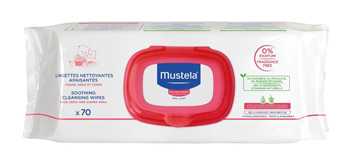 MUSTELA SALVIETTE DETERGENTE LENITIVO 70 PEZZI - Farmadillo