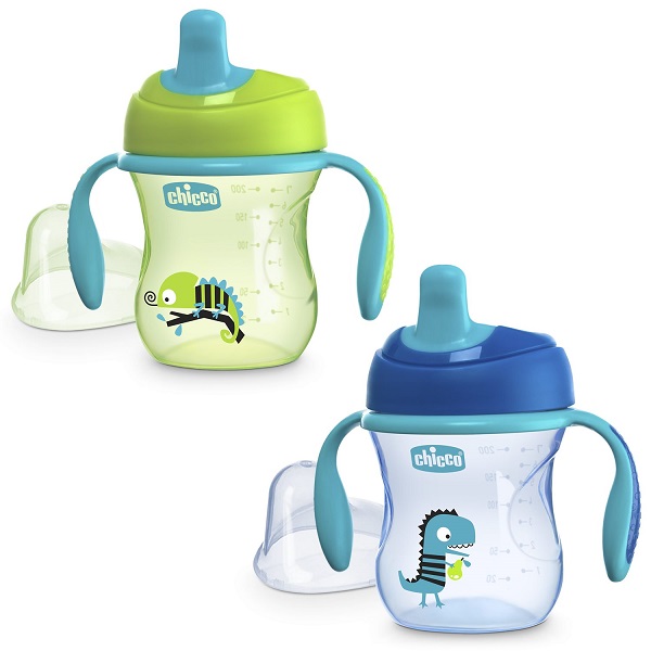 CHICCO TAZZA TRAINING AZZURRA 6 MESI - Farmadillo