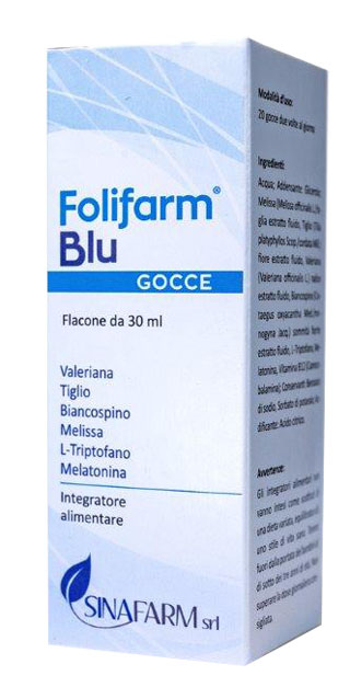 FOLIFARM BLU GOCCE 30 ML - Farmadillo