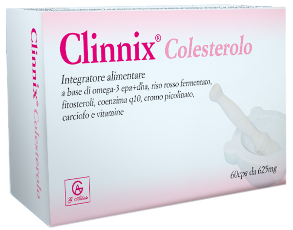 CLINNIX COLESTEROLO 60 CAPSULE - Farmadillo