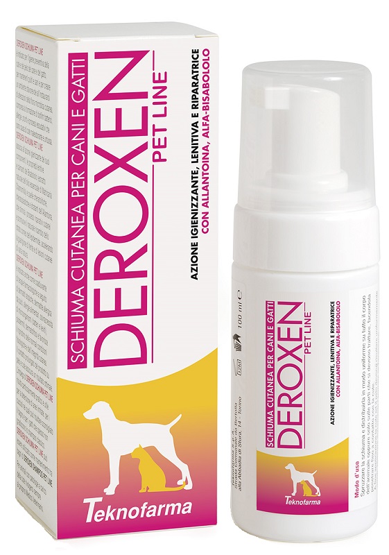 DEROXEN PET LINE SCHIUMA 100 ML - Farmadillo