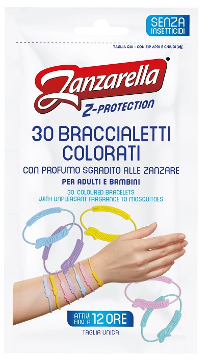 ZANZARELLA Z-PROTECT BRACCIALETTI ADULTI - Farmadillo