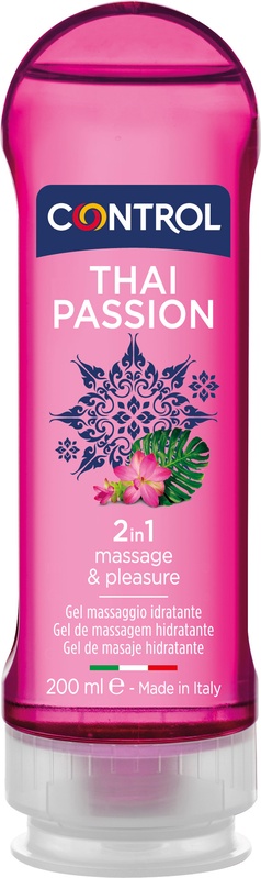 CONTROL GEL PER MASSAGGI THAI PASSION 200 ML - Farmadillo