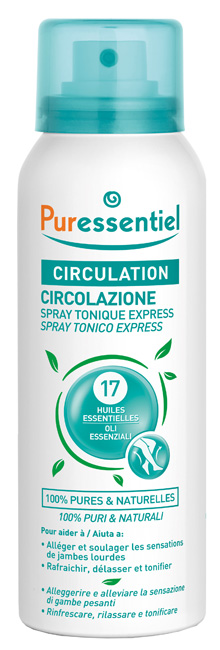 PURESSENTIEL SPRAY TONICO EXPRESS CIRCOLAZIONE 100 ML - Farmadillo