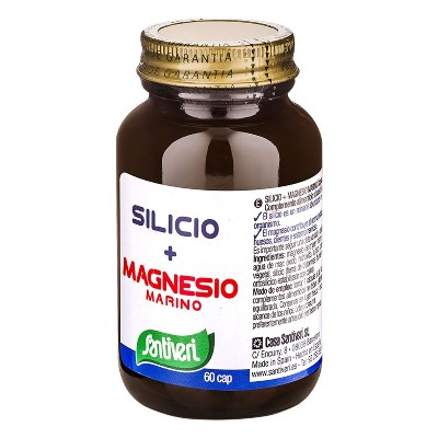 SILICIO + MAGNESIO MARINO 60 CAPSULE 28 G - Farmadillo
