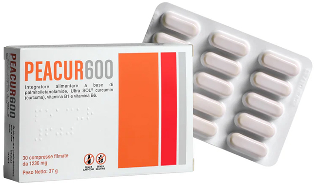 PEACUR 600 30 COMPRESSE 36 G - Farmadillo