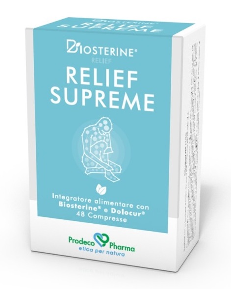 BIOSTERINE RELIEF SUPREME 48 COMPRESSE - Farmadillo