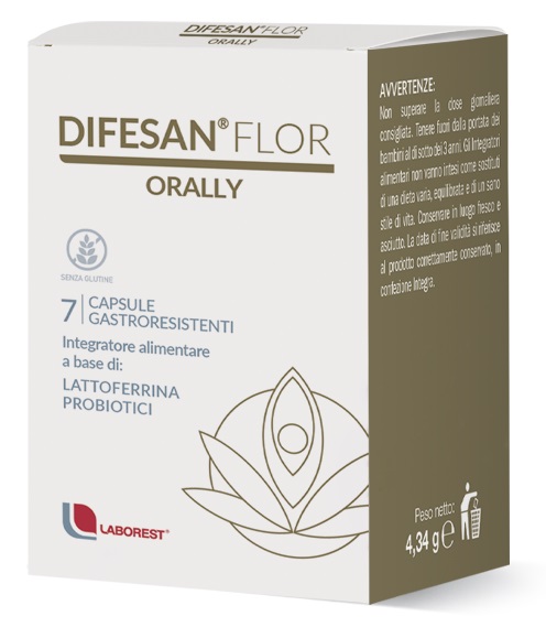DIFESAN FLOR ORALLY 7 CAPSULE - Farmadillo