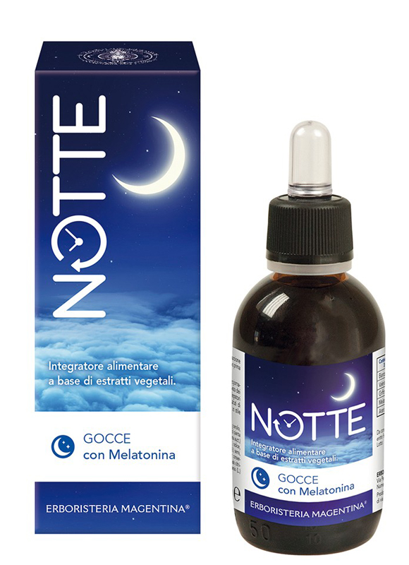 NOTTE MELATONINA GOCCE 50 ML - Farmadillo