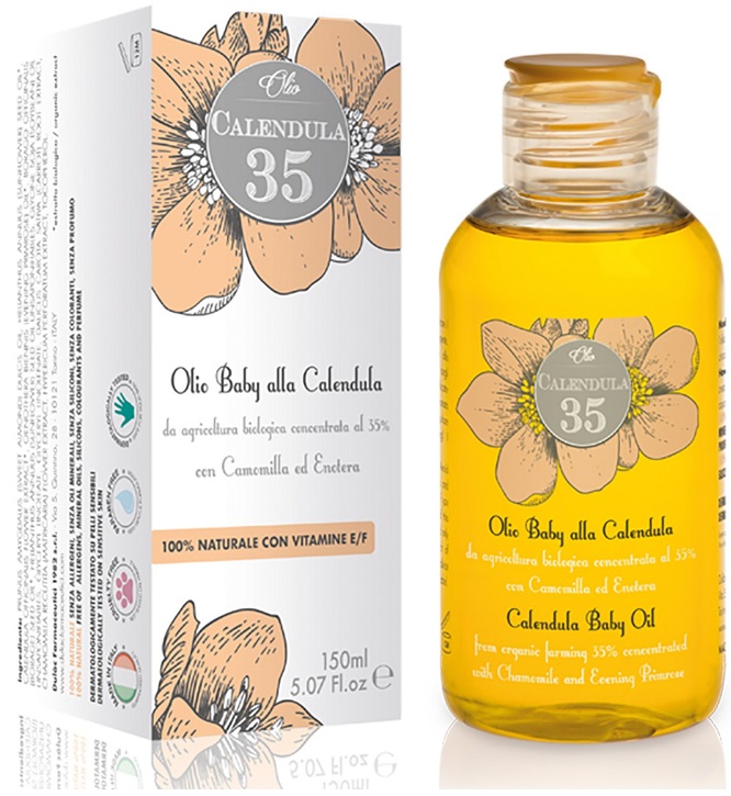 CALENDULA 35 OLIO BABY 150 ML - Farmadillo