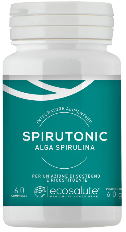 SPIRUTONIC ALGA SPIRULINA 60 COMPRESSE - Farmadillo