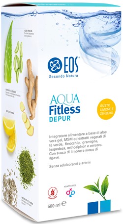 EOS AQUA FITLESS DEPUR 500 ML - Farmadillo
