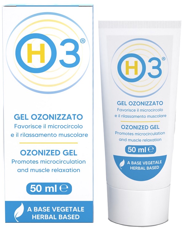 H 3 GEL OZONIZZATO A BASE VEGETALE 50 ML - Farmadillo