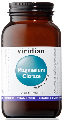 VIRIDIAN MAGNESIUM CITRATE POLVERE 150G VIRIDIAN MAGNESIO CITRATO - Farmadillo