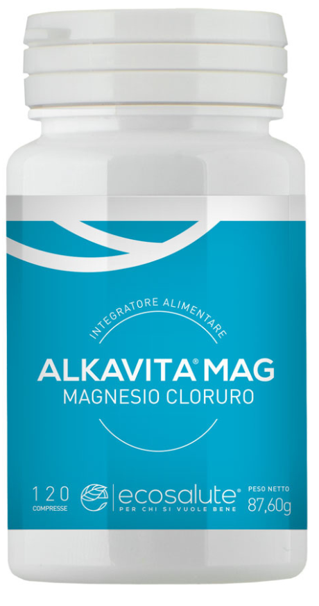 ALKAVITA MAG MAGNESIO CLORURO 120 COMPRESSE - Farmadillo
