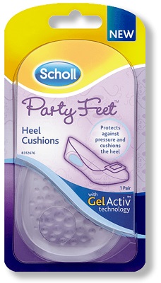 PLANTARE ORTOPEDICO SCHOLL PARTY FEET GEL ACTIVE TALLONE - Farmadillo