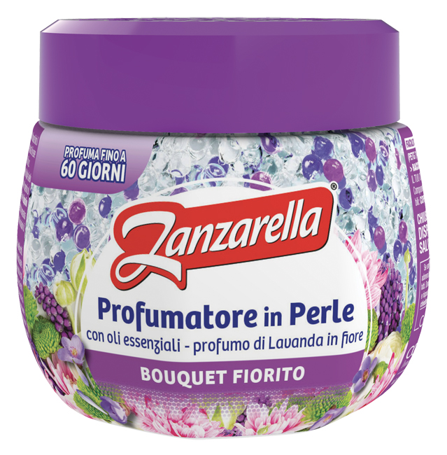 ZANZARELLA PERLE ANTIZANZARA FLOREALE 170 G - Farmadillo