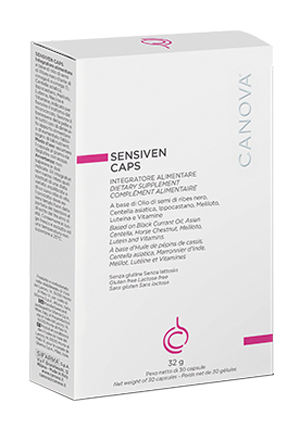 CANOVA SENSIVEN CAPS 30 COMPRESSE - Farmadillo