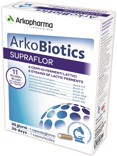 ARKOBIOTICS SUPRAFLOR 30 CAPSULE - Farmadillo