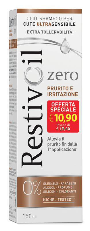 RESTIVOIL ZERO PRURITO E IRRITAZIONE OFFERTA SPECIALE 150 ML - Farmadillo