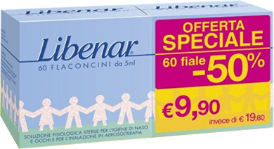 FIALE MONODOSE LIBENAR 60 PEZZI DA 5 ML - Farmadillo
