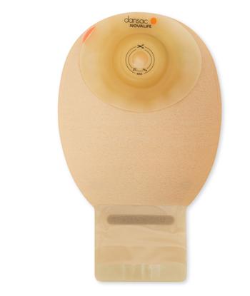 SACCA ILEOSTOMIA DANSAC NOVALIFE 1 SOFT CONVEX FONDO APERTO MONOPEZZO MAXI 15-24 MM NON STERILE 10 PEZZI - Farmadillo