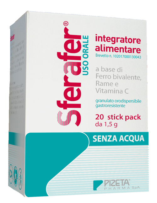 SFERAFER 20 STICK PACK - Farmadillo