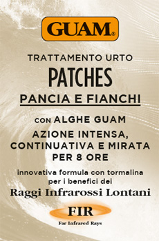 GUAM PATCHES TRATTAMENTO URTO PANCIA E FIANCHI 8 PEZZI - Farmadillo