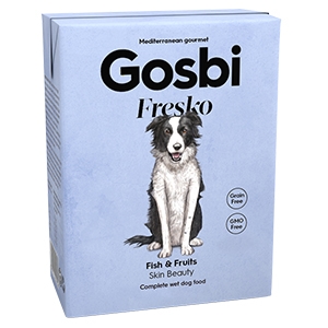 GOSBI FRESKO DOG FISH & FRUITS 375 G - Farmadillo