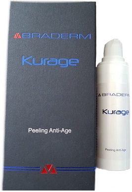 KURAGE CREMA ANTIAGE ESFOLIANTE 30 ML BRADERM - Farmadillo