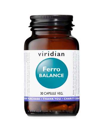 VIRIDIAN FERRO BALANCE 30 CAPSULE - Farmadillo
