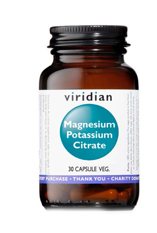 VIRIDIAN MAGNESIUM POTASSIUM CITRATE 30 CAPSULE VIRIDIAN MAGNESIO POTASSIO CITRATO - Farmadillo