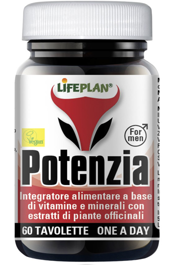 POTENZIA FOR MEN 30 TAVOLETTE - Farmadillo