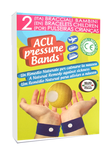 BRACCIALE ACU PRESSURE BAND BAMBINI 2 PEZZI - Farmadillo
