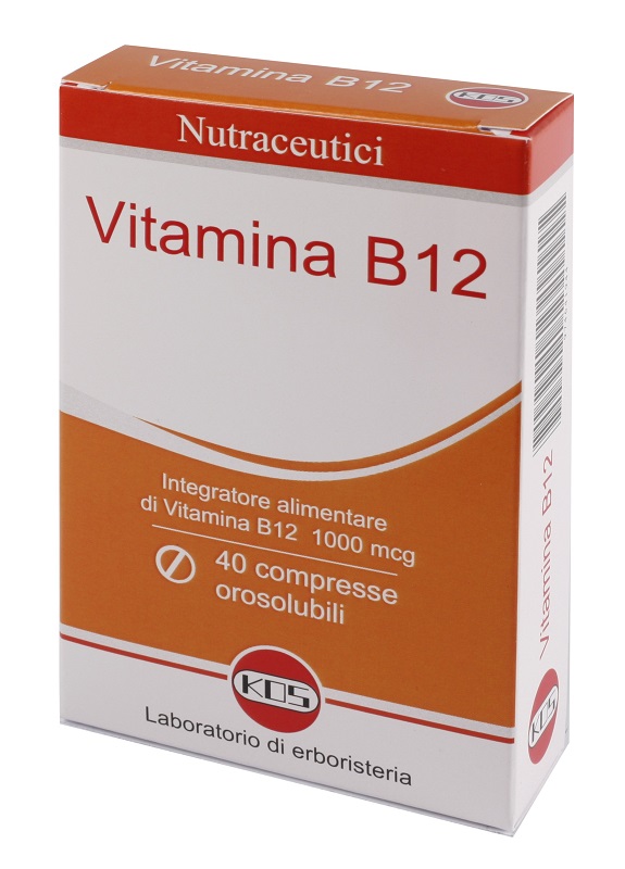 VITAMINA B12 1000 MCG 40 COMPRESSE - Farmadillo