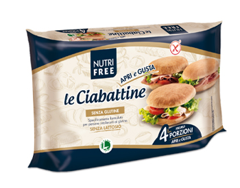 NUTRIFREE LE CIABATTINE 4 X 50 G - Farmadillo