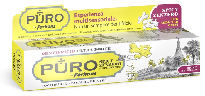 DENTIFRICIO PURO SPICY ZENZERO 75 ML - Farmadillo