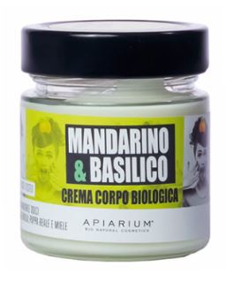 APIARIUM CREMA CORPO MANDARINO E BASILICO 200 ML - Farmadillo